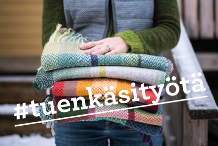 #tuenkäsityötä-haastekampanja kannustaa jakamaan käsityökokemuksia